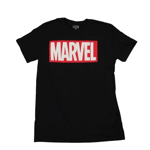 Marvel t-shirt black color, short sleeve / Marvel front graphic / avengers tee - Picture 1 of 3